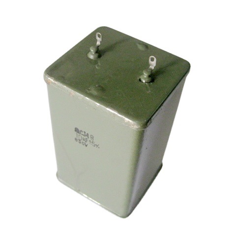 铁壳油浸电容 金属化纸介油浸电容器 CJ48  10UF 630V