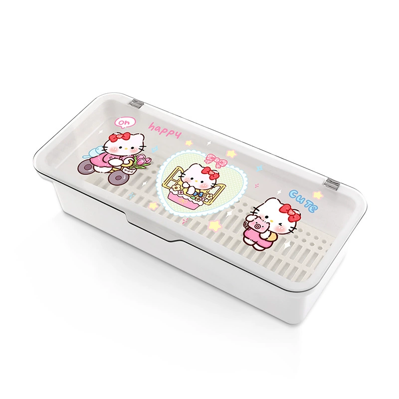 Chopsticks, dustproof drying rack for home use, tableware, handheld plastic storage system