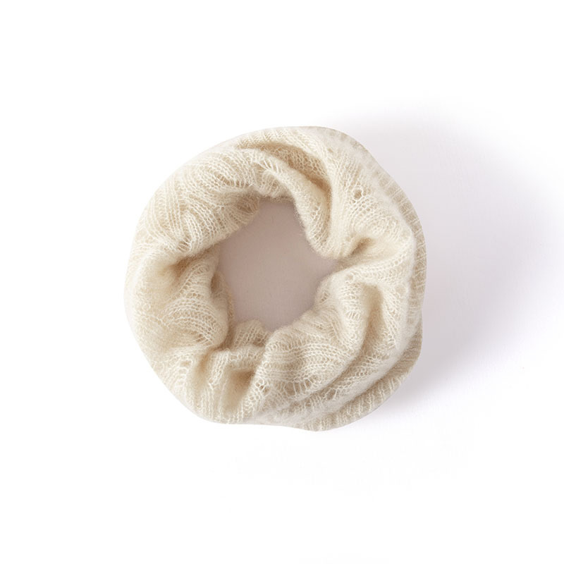 Lekasha cashmere 100% pure cashmere scarf for women, autumn and winter, solid color, neck warmer, protects the cervical spine, versatile