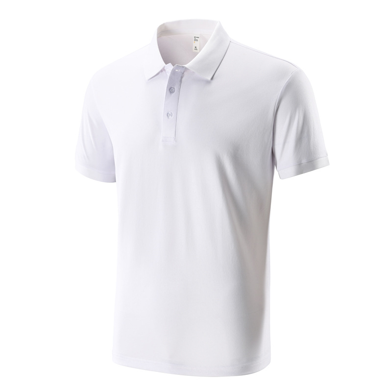 Ropa de trabajo de solapa de manga corta Camisa de polo impresa Ropa de fábrica Ropa de trabajo Camisa publicitaria cultural Camiseta Impresión personalizada con bordado de logotipo