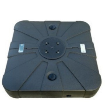 Base para sombrilla de banano, para uso en balcones y jardines, con relleno de agua y arena, base móvil para sombrilla romana con tanque de agua, venta al por mayor. image 4