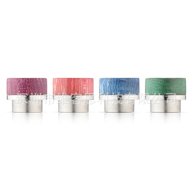 跨境爆款drip tip810稳定木滴嘴528稳定木烟嘴 厂家直供