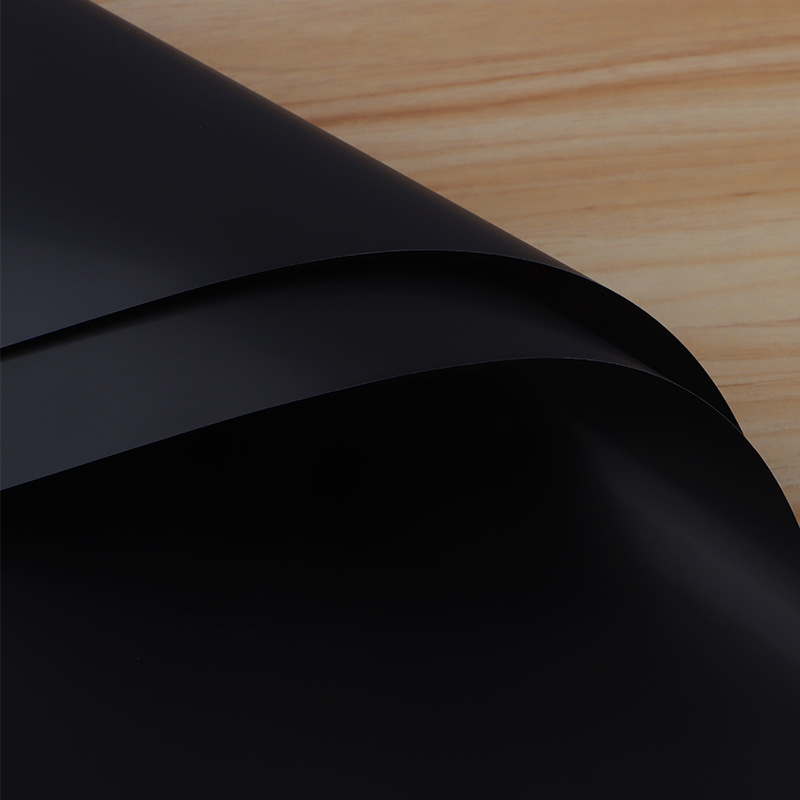 Papel de Regalo de Flores de Papel Ouya de Dos Colores, Material Plástico Impermeable, Papel de Envolver Ramos de Flores, Estilo Coreano, Primer Amor, Papel de Color Puro Especial