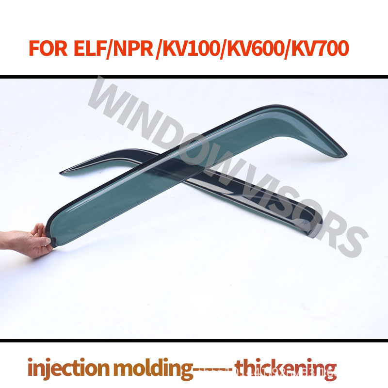Suitable for Isuzu Elf Truck Rain Shield Kv100600P700P Window Rain-Proof Eyebrow Modified Car Rain Shield