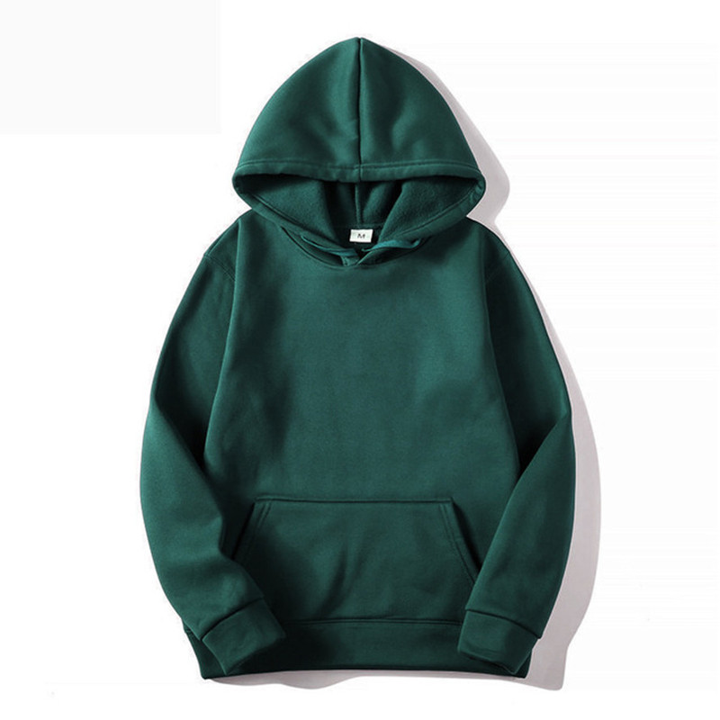 Foreign trade new men's leisure sports fitness sweater fleece-lined thick fashion trend loose plus size hoodie Foreign trade new men's leisure sports fitness sweater fleece-lined thick fashion trend loose plus size hoodie