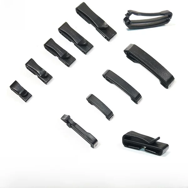 Plastic Belt Clip Buckle, Belt Clip, Webbing Clip, Fastening Clip, End Clip, Accessories, Webbing End Clip