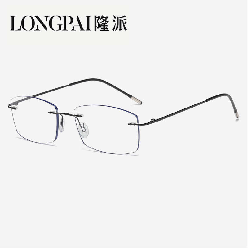 블랙 프레임 - 흰색에서 회색으로 청색광 방지