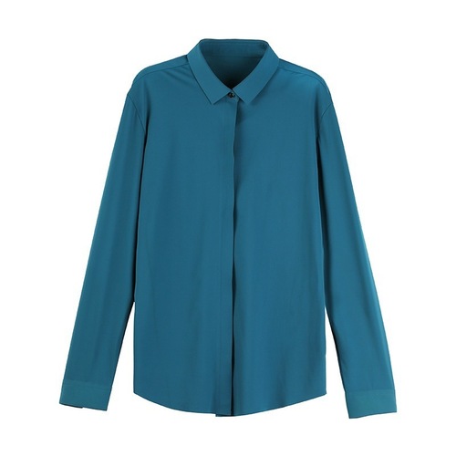 Summer Ice Silk Design Long-Sleeve Loose Men's Shirt Trendy Cool Casual Solid Color Youth Shirt