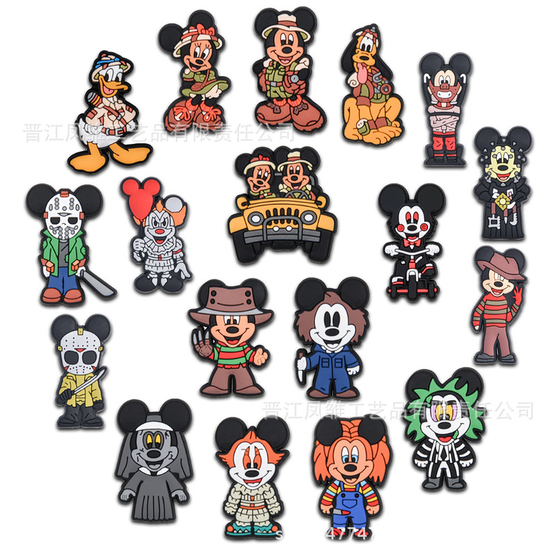New Halloween Shoes, Flower Shoe Buckles, Cartoon Characters, DIY Clogs, Mobile Phone Cases, Hole Packaging Decoration Accessories Now New Halloween Shoes, Flower Shoe Buckles, Cartoon Characters, DIY Clogs, Mobile Phone Cases, Hole Packaging Decoration Accessories Now