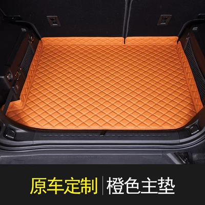 Trunk Mat | Mat for Jetour T2 - orange-bottom-pad-shanhai-t2jetour-t2-five-seats