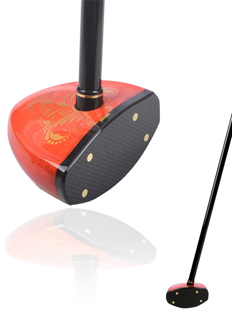 Korean Park Golf Stick para hombres y mujeres, centro de gravedad único, cabeza de palo de arce estable, Park Golf
