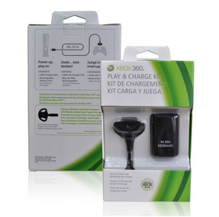 XBOX360�o���ֱ�늳ذ� XBOX360 2in1 ������b 4800M늳����b