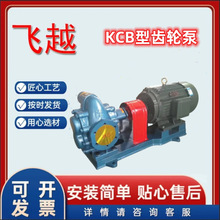 齿轮回油泵电动卧式齿轮泵口径3寸流量18方 kcb-300型铸铁柴油