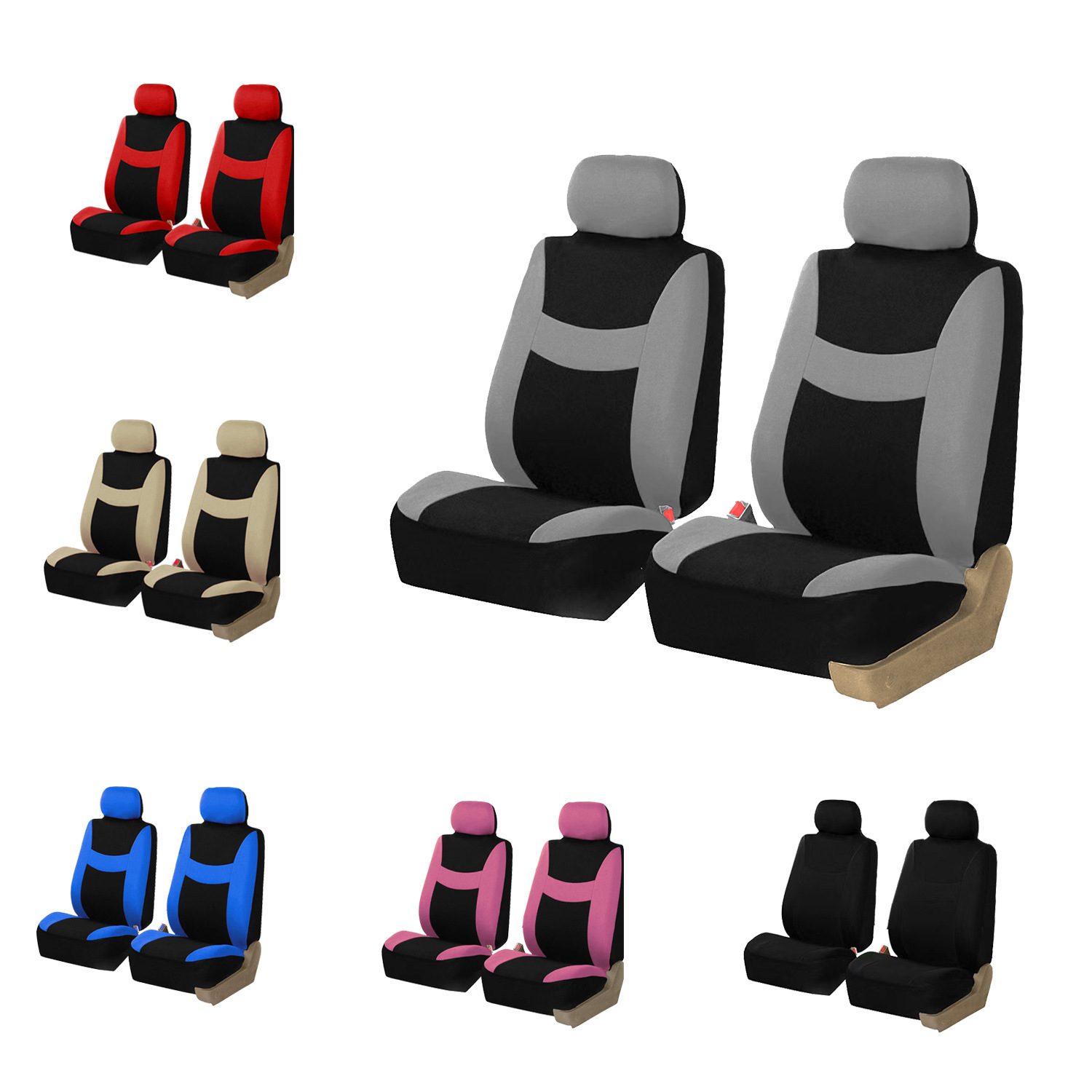 通用座椅新款坐垫平板布亚马逊9件套外贸款5座小车wish跨境