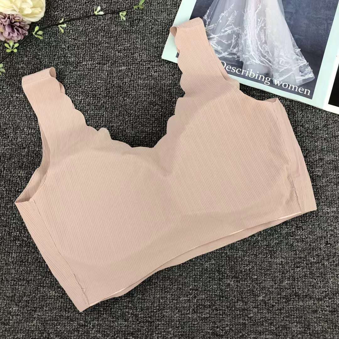 Nueva taza fija sin marcas de alta calidad chaleco de dama sin anillo de acero bra de yoga ropa interior deportiva mujer al por mayor
