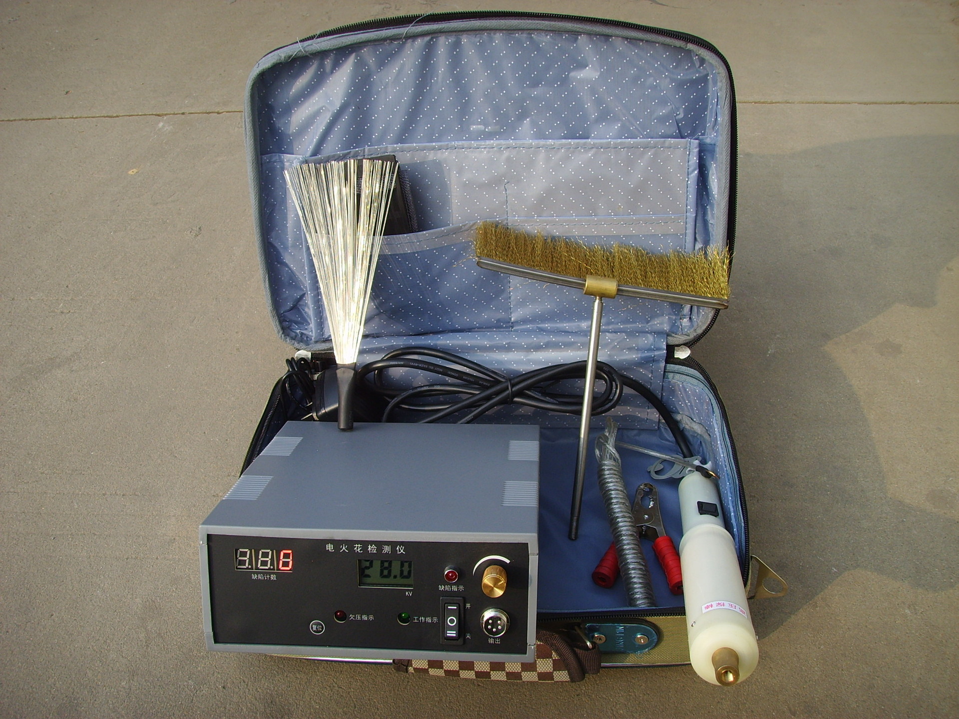 JG-12数显电火花检测仪 潍坊淄博聊城泰安威海新电火花检漏仪