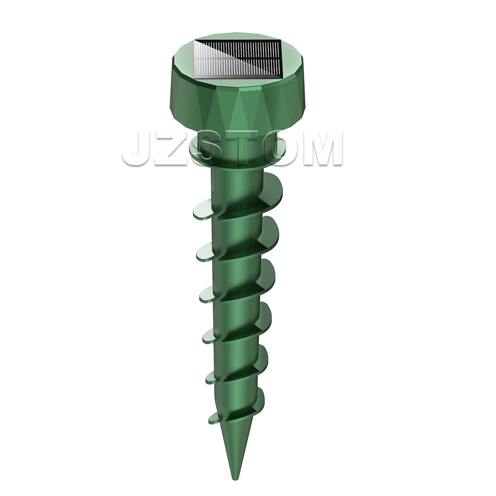 Repelente solar transfronterizo para ratones, repelente de serpientes electrónico ultrasónico, repelente de insectos de jardín de cría, repelente de aves, lámpara de césped de jardín