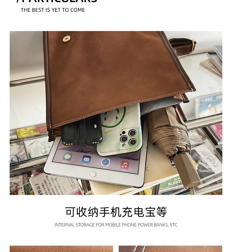 Ba lô nữ canvas phong cách retro Anh quốc, kiểu dáng đa năng cho sinh viên — Màu đen chi tiết 11