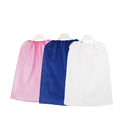 Disposable bath robe beauty parlor camisole bathrobe sauna steam bath body shaping skirt