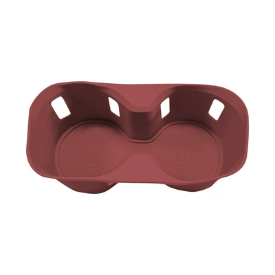 Anti-slip mat Cup Holder Silicone Anti-Slip Shock-Absorbing - 26-ji-krypton-8x-central-water-coaster-red