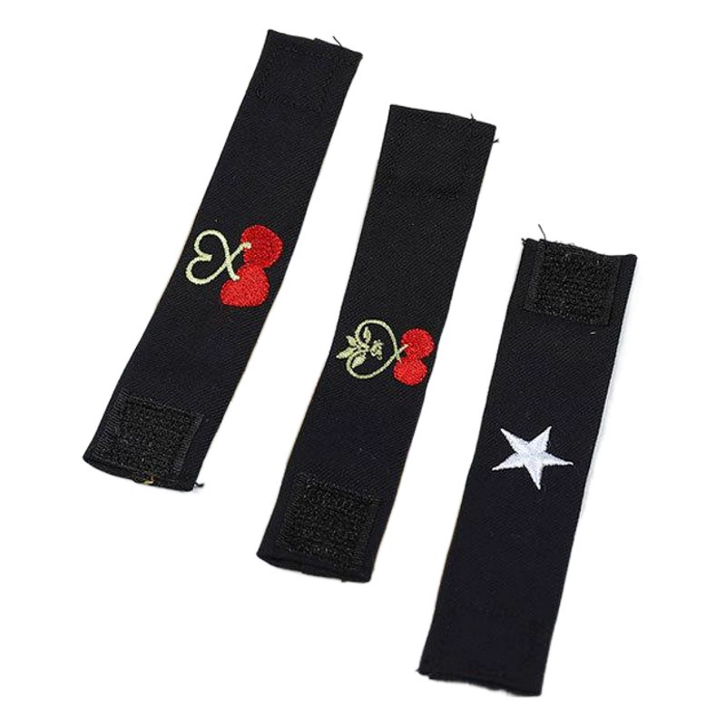 JK Равномерное треугольное полотенце с вышивкой, однотонные пряжки, аксессуары, различные узоры для ленивых людей