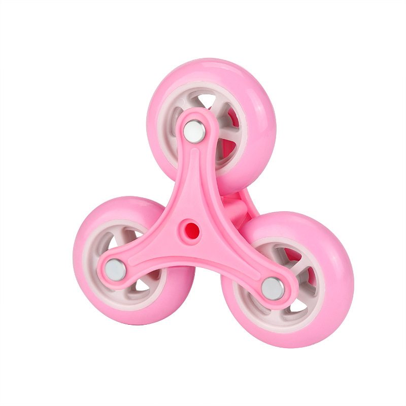 Mochila de estudiantes accesorios de bolsas de goma triangular actualización engrosado seis ruedas de cristal escalera de reemplazo accesorios de rueda