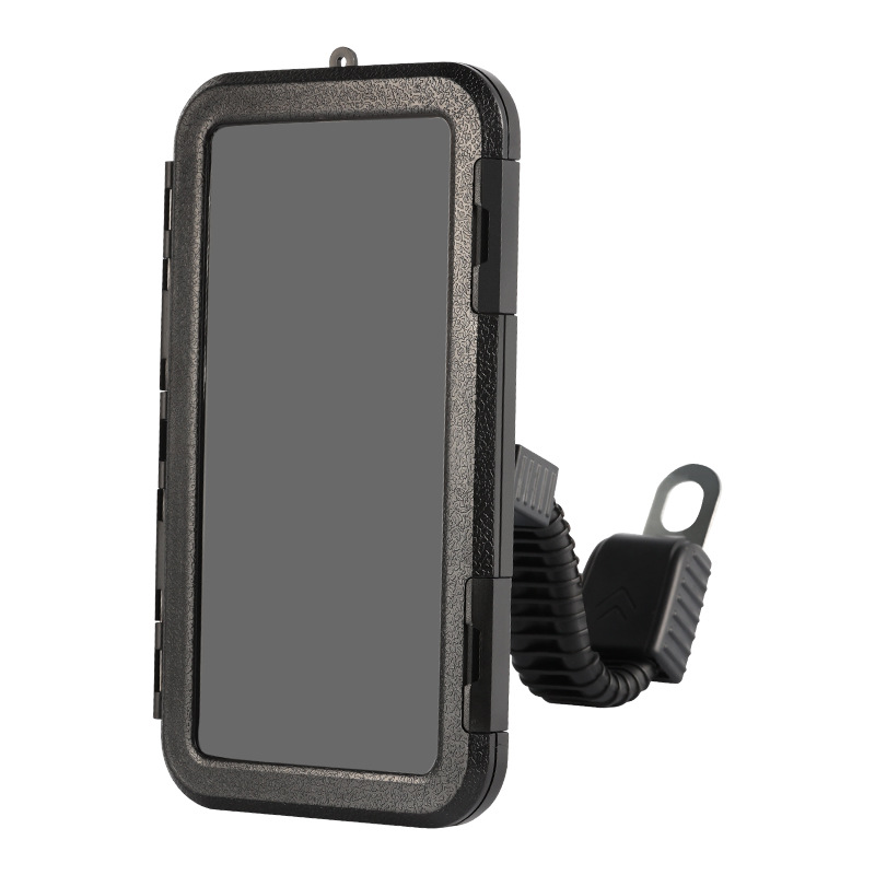 B elettrico impermeabile, pedale elettrico, staffa di navigazione per specchietto retrovisore moto, telefono cellulare da ciclismo antipioggia_voghion.com