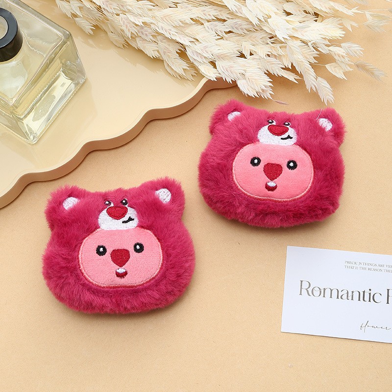 한국어 비버 면화 인형 DIY 어린이 신발과 양말 장식 인형 플러시 브로치 스카프 의류 액세서리 도매