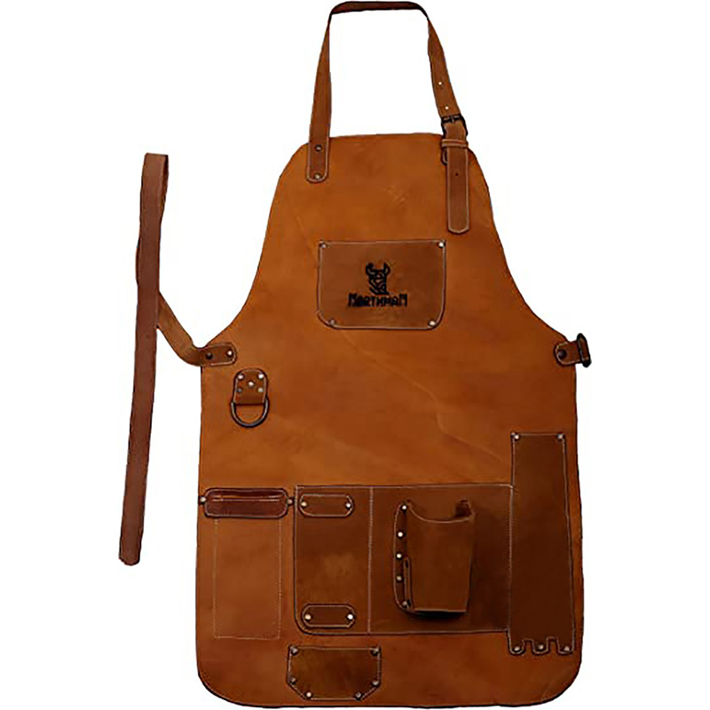 De doble cara delantal de terciopelo impermeable retardante de llama carpintería electricista ropa de trabajo correa de hombro ajustable herramienta delantal fábrica al por mayor