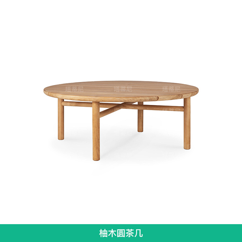 Sofá de teca para exteriores, muebles resistentes a la lluvia para jardín, patio, balcón, terraza de villa, conjunto de sofás de madera maciza para ocio.