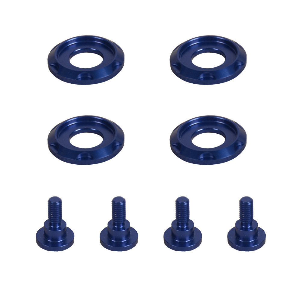 Motorcycle Accessories Suitable for the New Harley Road Glider Aluminum Alloy Screws, Equipped with Windshield Installation, Available in Multiple Colors