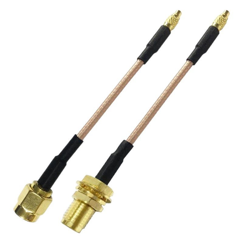 RG316 с прямой головкой MMCX внутренняя игла с наружной и женской перемычкой SMA Беспроводная Wi-Fi маршрутизация передача удлинитель подключения фидер