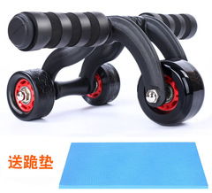 Three-Wheeled Ab Roller Bearing Roller Ab Roller for Women, Stomach Reduction Exercise Fitness Equipment Home Use for Men