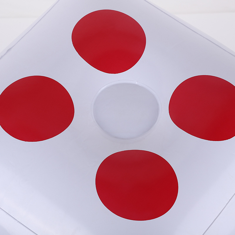 PVC cubo de los niños educativos juguetes KTV bar reunión anual puntos descompresión actividad apoyos juego inflable dados