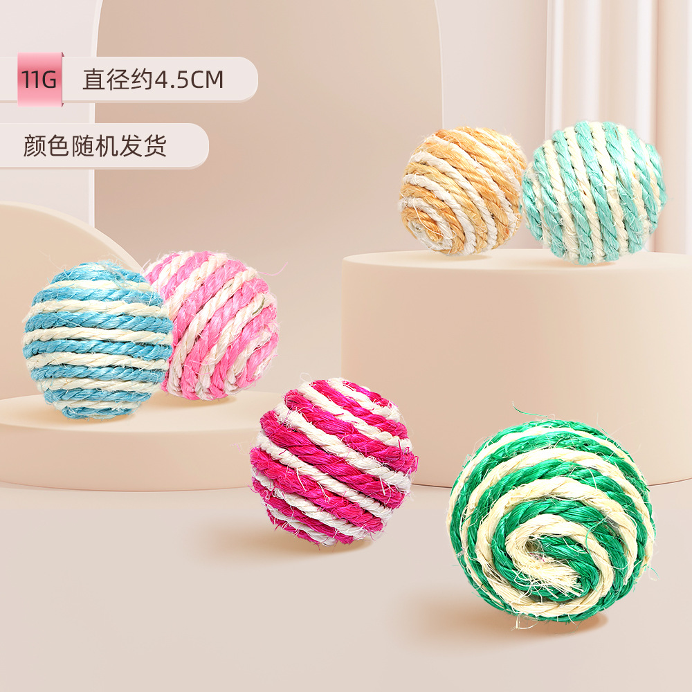 Bola de sisal (color aleatorio)