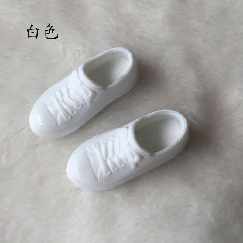 Zapatos de muñeca Barbie de 30cm licca supermodelo blythe melocotón azone ob zapatillas de deporte zapatos planos