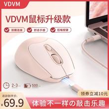 VDVM无线蓝牙鼠标笔记本台式电脑通用办公商务型游戏专用静音男女