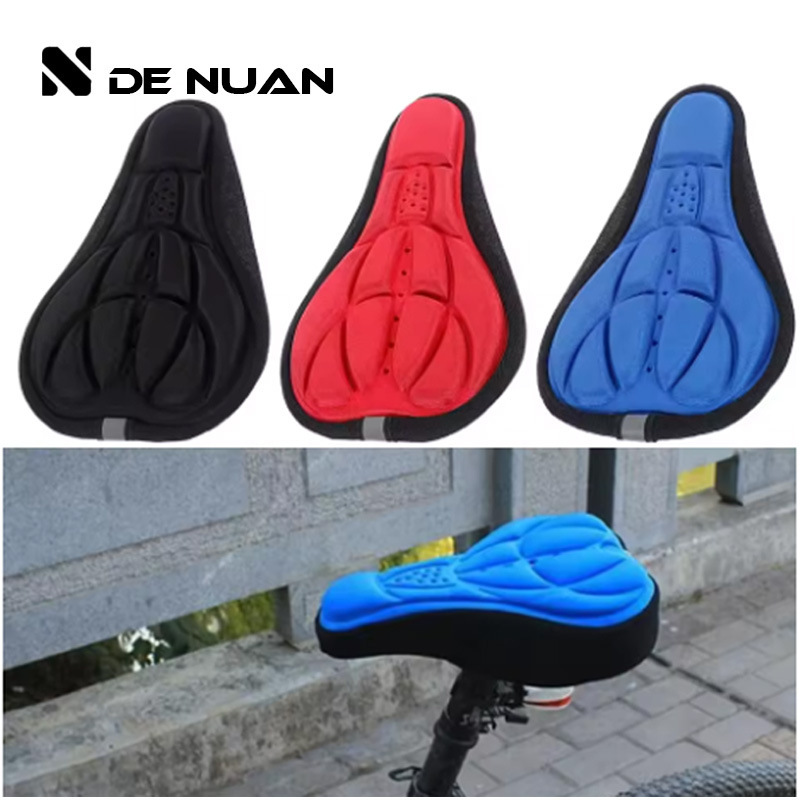 Mountain Road Bike 3D Fixed-Gear Seat Cushion Cover, Cycling Gear Accessories, Mountain Bike Seat Cushion Mountain Road Bike 3D Fixed-Gear Seat Cushion Cover, Cycling Gear Accessories, Mountain Bike Seat Cushion