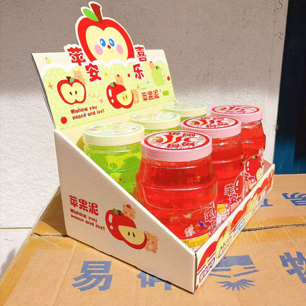 Gran capacidad de 1000 gramos de barro de cristal barro de color gran botella de barro espumoso de slime descomprimido juguetes infantiles hechos a mano lotes DIY