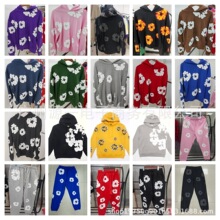 ��ʽ�߽� DENIM TEARS ľ�޻��Mӡ���������Bñ����H���l��