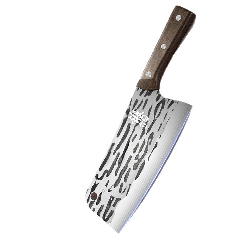 Cuchillo cortador damas engrosado forjado cuchillo de cocina forjado cuchillo de cocina afilado cortar verduras rebanadas de estilo antiguo