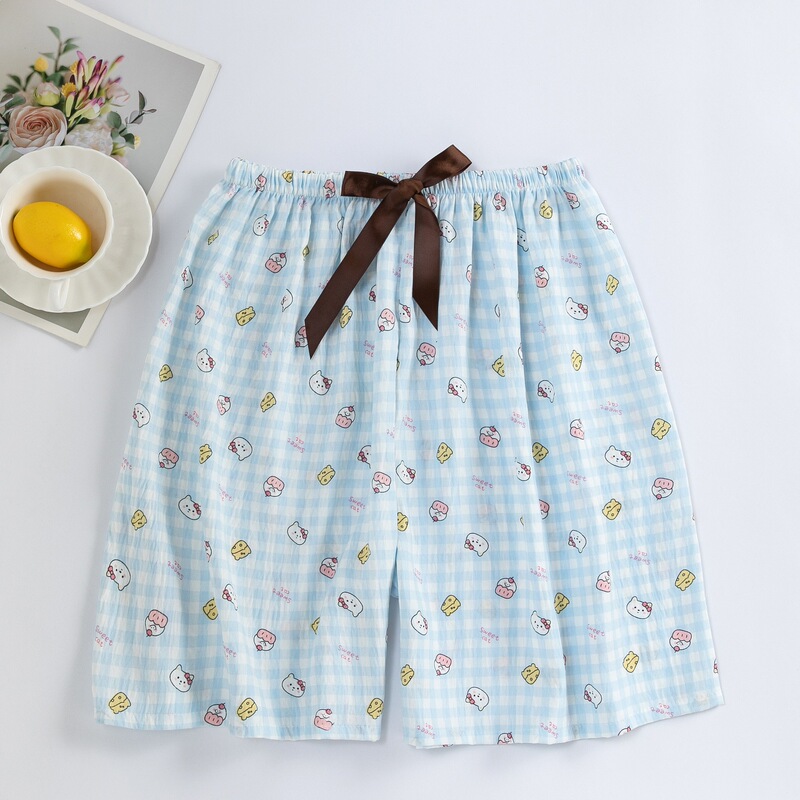 Cloud Cotton Pajama Pants Women's Summer New Cartoon Shorts Home Casual Pants Soft Loose plus size Outer Wear Pants Cloud Cotton Pajama Pants Women's Summer New Cartoon Shorts Home Casual Pants Soft Loose plus size Outer Wear Pants