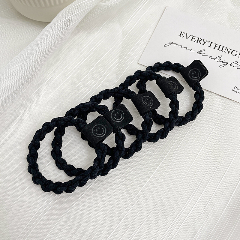 Cuerda para el cabello de alta elasticidad y duradera, banda de goma para atar el cabello para mujeres, celebridad de Internet 2024, nueva cuerda para el cabello simple, lazo para el cabello