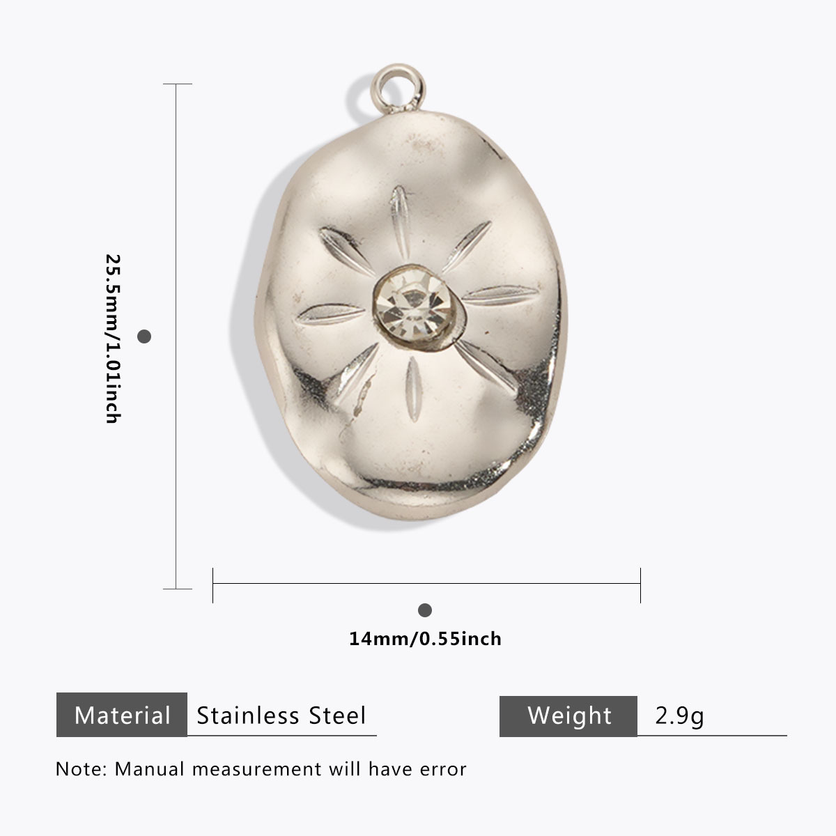 3g Weight Pendant Jewelry Making Type 10*10mm, 16*18.5mm, 18.5*30mm Jewelry Making Size Malachite, Tiger Eye, Zircon Inlay Material DIY Jewelry Accessories Classification 5 PCS/Package Quantity 304 Stainless Steel Material Geometric, Cross, Water Droplets Pattern All Seasons Season Polished Finish Inlay Design Modern Style Style 5 PCS/Package 10*10mm 16*18.5mm 18.5*30mm 304 Stainless Steel Malachite Tiger Eye Zircon Geometric Cross Water Droplets Polished Pendant DIY Jewelry Accessories 10