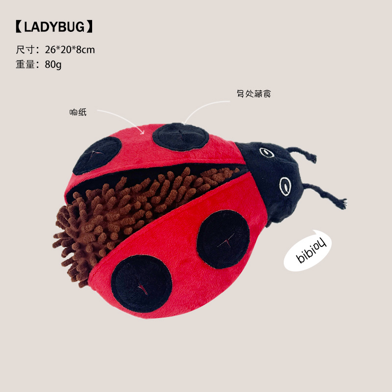 걸레 벨벳 먹이 동물 무당벌레