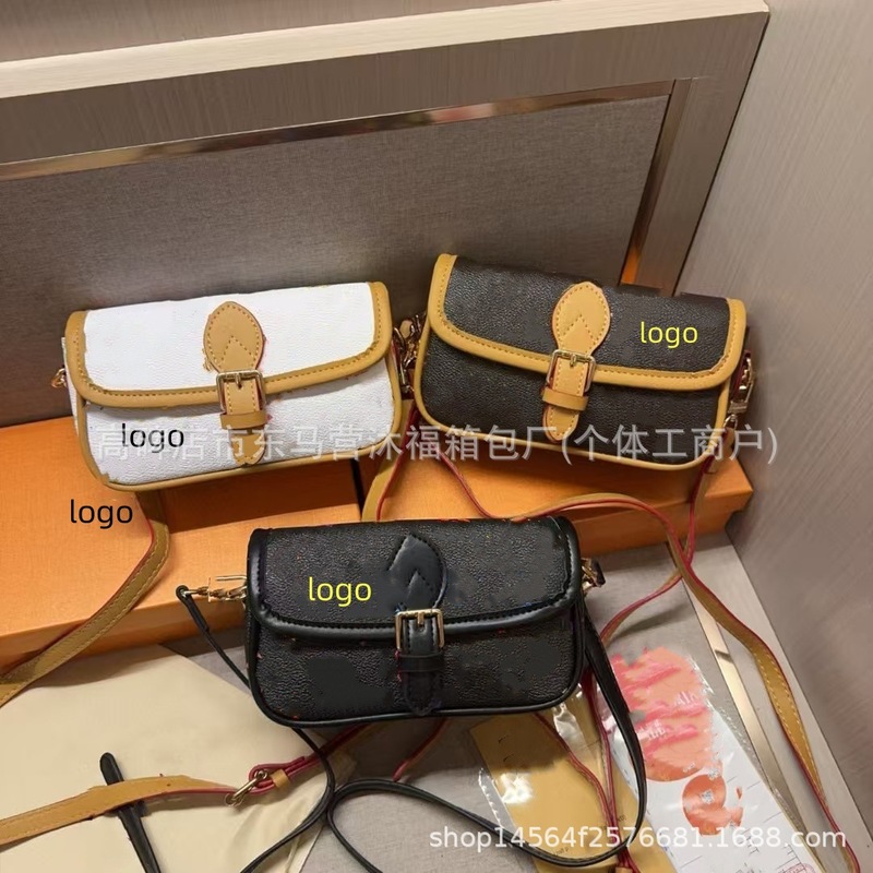 外贸批发迷你法棍时尚老花高级新款邮差女包腋下斜挎包百搭护士包|undefined