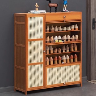 Simple Shoe Rack Household Doorway Multi-layer Doorway Dust-proof Entry Shoe Rack Shoe Cabinet High Vertical Integrated Storage Rack
