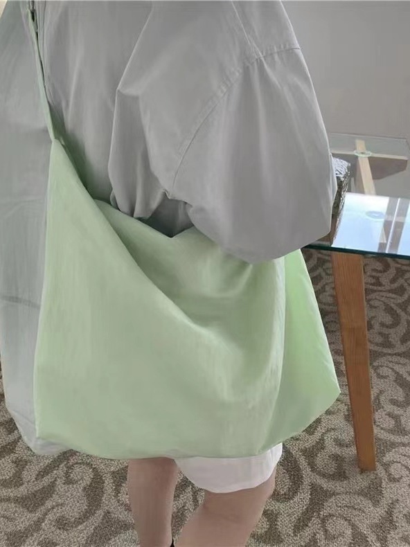 Nylon one-shoulder bag