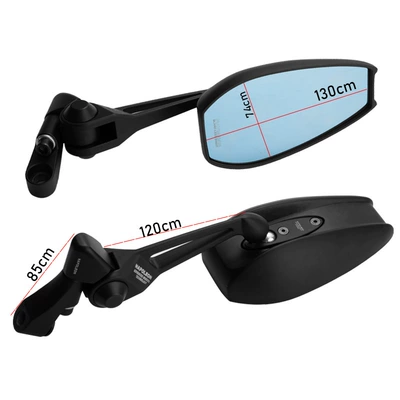Motorcycle rearview mirror: Uqi U+B N1S M2