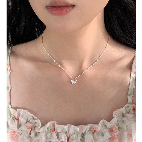 S925 Elegance Waterdrop Necklace - New Bestseller, Exquisite and Unique Design, High-End Choker, Delicate and Student-Friendly, Crystallized Sense of Style
